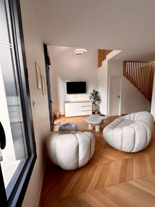 Maison Cosy, Grand Paris, A 3 Minutes Du Metro Villejuif Luaran gambar